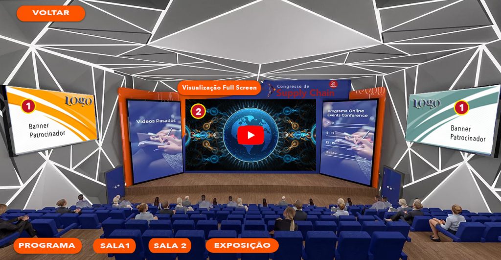 Banners sala exibição
